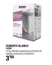 Oferta de Beissier - Cemento Blanco por 3,5€ en ferrOkey