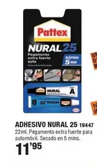 Oferta de Pattex - Adhesivo Nural 25 por 11,95€ en ferrOkey