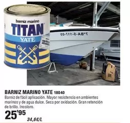 Oferta de Titan - Barriz Marino Yate 18040 por 25,95€ en ferrOkey