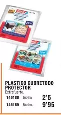Oferta de Plastico Cubretodo Protector por 2,5€ en ferrOkey