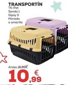 Oferta de Tk Pet - Transportín por 10,99€ en Kiwoko
