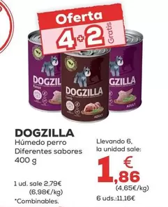 Oferta de Dogzilla - Humedo Perro por 2,79€ en Kiwoko
