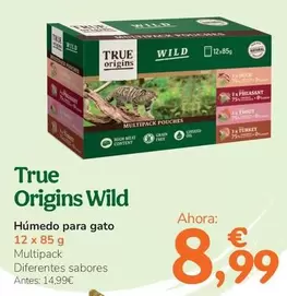 Oferta de True Origins - Wild Húmedo Para Gato por 8,99€ en Tiendanimal