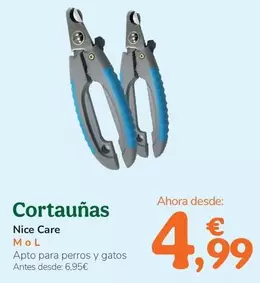 Oferta de Nice Care - Cortauñas  por 4,99€ en Tiendanimal