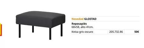 Oferta de Reposapiés por 50€ en IKEA