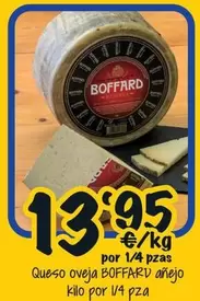 Oferta de Boffard - Queso Oveja Anejo  por 13,95€ en Cash Fresh