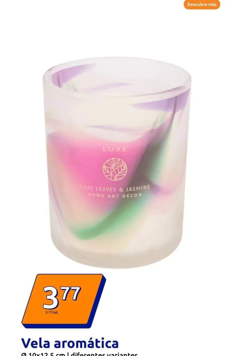 Oferta de Luxe - Vela Aromatica por 3,77€ en Action