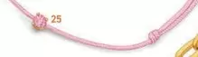 Oferta de Pulsera Cordón Óxido De Zirconio, Oro Amarillo  por 44€ en E.Leclerc