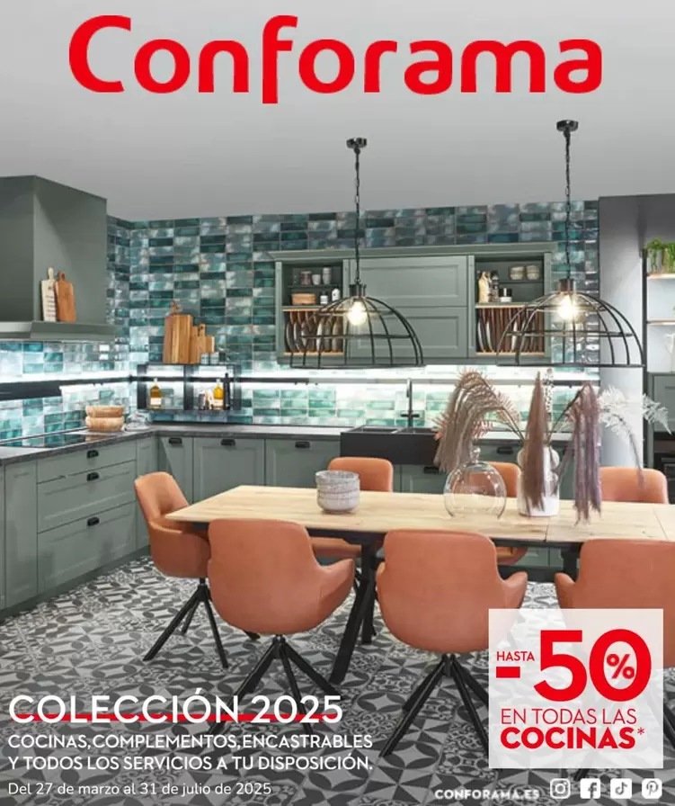 Oferta de Cocinas Compleanes En Astirables Y Todos Los Servicios en Conforama