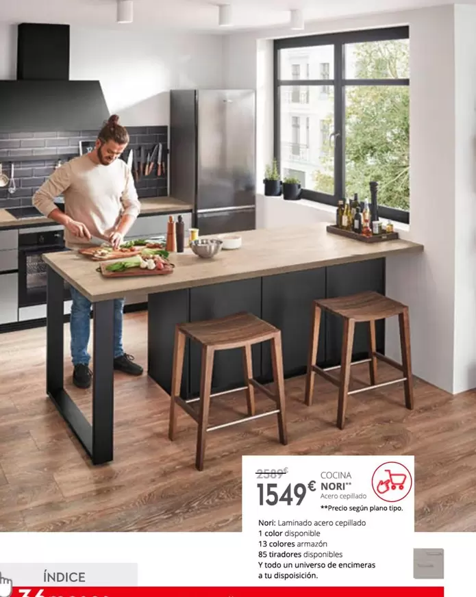 Oferta de Conjunto Nordi por 1549€ en Conforama