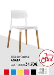 Oferta de Silla De Cocina Agata por 34,7€ en Conforama
