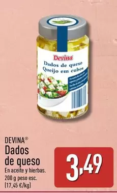 Oferta de Devina - Dados De Queso por 3,49€ en ALDI