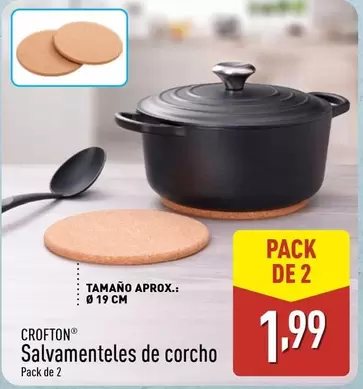 Oferta de Crofton - Salvamenteles De Corcho por 1,99€ en ALDI