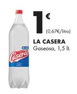 Oferta de La Casera - Gaseosa por 1€ en Supermercados Lupa
