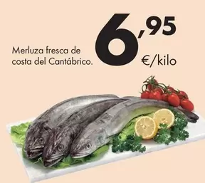 Oferta de Merluza Fresca De Costa Del Cantabrico por 6,95€ en Supermercados Lupa