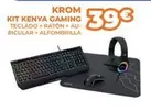 Oferta de Krom - Kit Kenya Gaming por 39€ en Pascual Martí