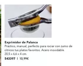 Oferta de Exprimidor De Palanca por 10,99€ en AVON