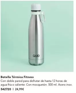 Oferta de Botella Térmica Fitness por 24,99€ en AVON