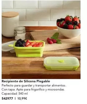 Oferta de Recipiente De Silicona Plegable por 10,99€ en AVON