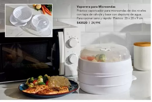 Oferta de Vaporera Para Microondas por 24,99€ en AVON