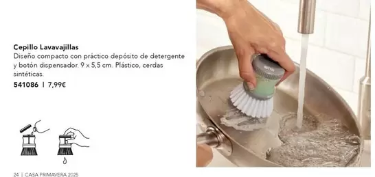 Oferta de Cepillo Lavavajillas por 7,99€ en AVON
