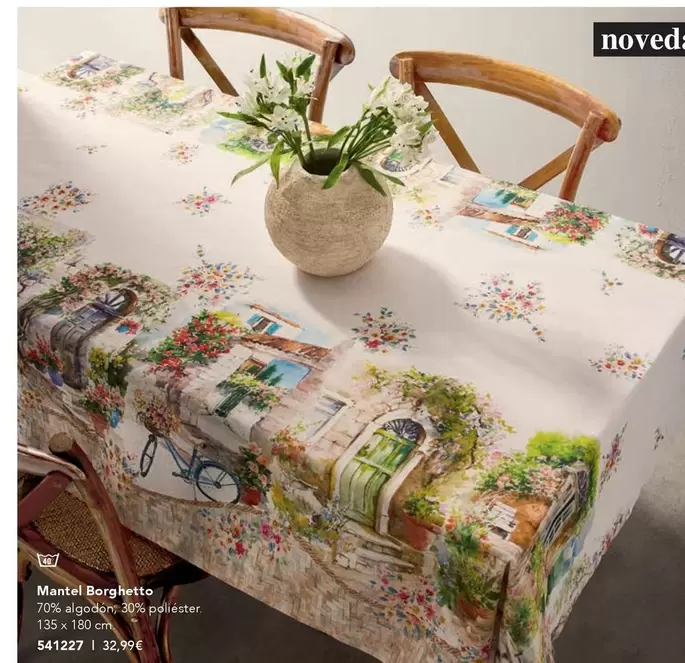 Oferta de Mantel Borghetto por 32,99€ en AVON