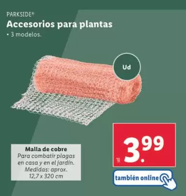 Oferta de Parkside - Accesorios Para Plantas por 3,99€ en Lidl