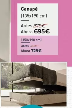 Oferta de Canapé por 695€ en WOW Málaga, Style&Home by Mubak