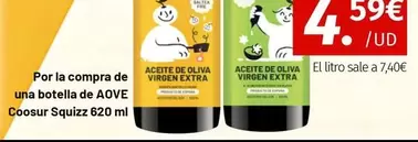 Oferta de Coosur - Aceite De Oliva Virgen Extra por 4,59€ en Maskom Supermercados