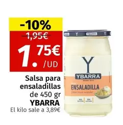 Oferta de Ybarra - Salsa Para Ensaladillas por 1,75€ en Maskom Supermercados
