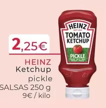 Oferta de Heinz - Ketchup por 2,25€ en Maskom Supermercados