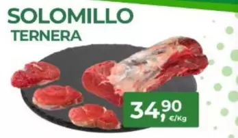 Oferta de Solomillo Ternera por 34,9€ en Quality Supermercados