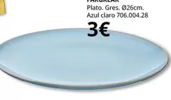 Oferta de Plato. Gres. por 3€ en IKEA