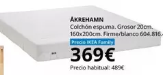 Oferta de Colchón Espuma por 369€ en IKEA