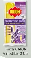 Oferta de Orion - Pinzas Antipolilas en Cash Barea