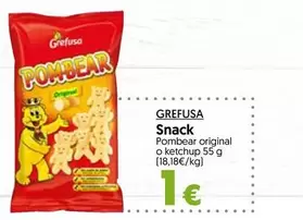 Oferta de Grefusa - Snack por 1€ en Hiper Usera