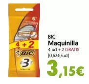 Oferta de BIC - Maquinilla por 3,15€ en Hiper Usera