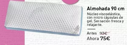 Oferta de Almohada 90 Cm por 75€ en Mubak