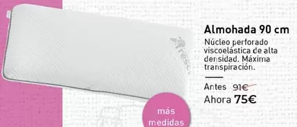 Oferta de Almohada 90 Cm por 75€ en Mubak