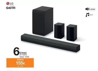 Oferta de LG - S40tr por 144€ en Orange