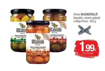 Oferta de Olicastelló - Olives por 1,99€ en Condis