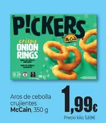Oferta de McCain - Aros De Cebolla Crujientes por 1,99€ en Unide Market