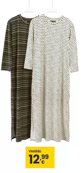 Oferta de Vestido por 12,99€ en Eroski