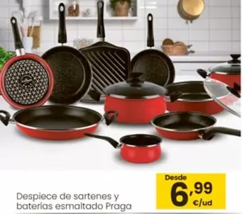 Oferta de Despece De Sartenes Y Baterias Esmaltado Praga por 6,99€ en Eroski
