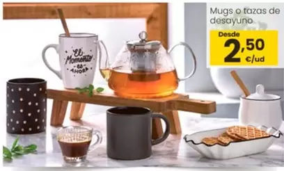 Oferta de Mugs O Tazas De Desayuno por 2,5€ en Eroski