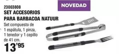 Oferta de Natuur - Set Accesorios Para Barbacoa por 13,95€ en YMÁS