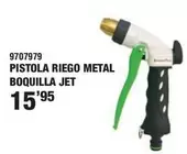 Oferta de Pistola Riego Metal Boquilla Jet por 15,95€ en YMÁS