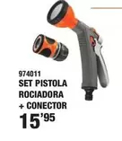 Oferta de Set Pistola Rociadora + Conector por 15,95€ en YMÁS