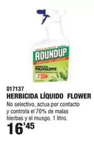Oferta de Flower - Herbicida Liquido por 16,45€ en YMÁS