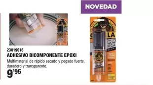 Oferta de Adhesivio Bicomponente Epoxi por 9,95€ en YMÁS
